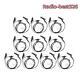 10pcs Ppt Mic Headset Earpiece For Apx4000 Apx6000 Apx6500 Apx7000 Xpr7550 Radio