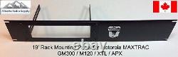 19 Rack Mounting Panel MOTOROLA XTL APX SINGLE RADIO APX4500 6500 NO CLIP