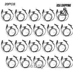 20PCS Earpiece Headset PTT fits for XPR6350 XPR6380 XPR6550 SRX2200 Radio
