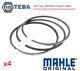 4x Mahle Engine Piston Ring Set 033 16 N0 G New Oe Replacement
