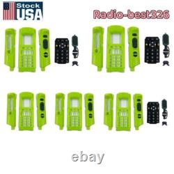5pcs Housing Case Kit For APX8000 APX6000 M3 With Full Keypad Green With Keypad