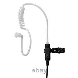 APX7000 Clear Tube Surveillance Kit Earphone with PTT for Security and Police