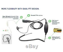 ARC T22075 2-Wire Surveillance Headset Kit for Motorola Multi-Pin XPR and APX