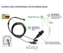 ARC T23075 Two-Wire Earpiece Kit for Motorola Multi-Pin XPR and APX Series