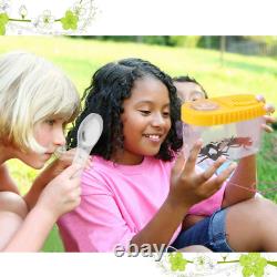 Anpro 25Pcs Kids Outdoor Explorer Kit, Children Adventure Toys Gift for Pink
