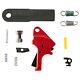 Apex Tactical 100-153 Flat-faced Forward Set Trigger Kit For The M&p M2.0 Red
