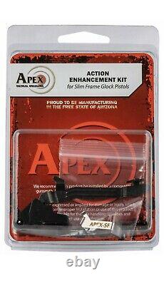 Apex Tactical 102-117 For Glock G43 G43x G48 Action Enhancement Trigger Kit Blk