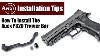 Apex Trigger Bar Kit Installation For The Sig Sauer P320