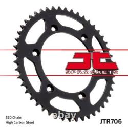 Aprilia SXV450 06-12 Tsubaki RQ2 Gold X-Ring Chain & JT Sprocket Kit