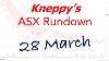 Asx Daily Rundown Zip During Closing Auction Fph Gow Ava Cr U0026 Charts Of The Day