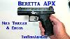 Beretta Apx 9mm Review Thefirearmguy