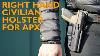 Beretta Apx Right Hand Civilian Holster
