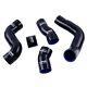 Black Turbo Boost Hose Kit For 1999-06 Audi A3 S3 Tt Leon Cupra R 225ps Bam Apx