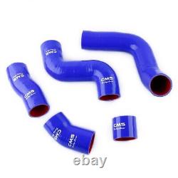 Black Turbo Boost Hose Kit for 1999-06 Audi A3 S3 TT Leon Cupra R 225PS BAM APX