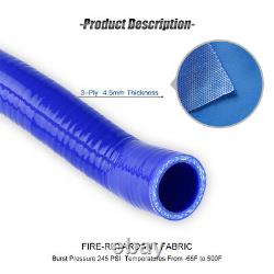 Blue For Audi TT 225HP 1.8T 1999-2006 APX BAM BFV Silicone Intercooler Hose Kit