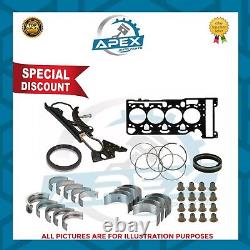 Bmw 2.0 Petrol N43b20 Timing Chain Kit+engine Rebuild Parts Kit