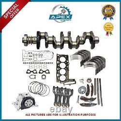 Bmw & Mini 2.0 Diesel N47d20c N47c20a Crankshaft With Gear & Engine Rebuild Kit