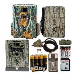 Browning Trail Cameras Strike Force HD Apex 18MP Cam with Field Accessories Kit
