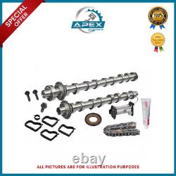 Camshaft Exhaust Inlet With Cam Chain Kit For Peugeot Citroen Dv5r 1.5 Bluehdi