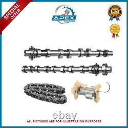 Citroen Peugeot Dv5r 21 Tooth Inlet + Exhaust Camshaft Chain Kit 1.5 Disel