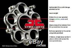 Ducati 1100 Monster / S 09-10 Tsubaki Alpha Gold X-Ring Chain & JT Sprocket Kit