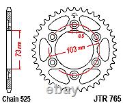 Ducati 950 Multistrada 17 Tsubaki Alpha Gold X-Ring Chain & JT Sprocket Kit