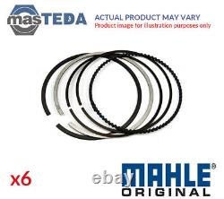 Engine Piston Ring Set Mahle 033 16 N0 6pcs G Std For Audi A4, A6, Tt, A3, Cabriolet