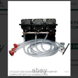 Flojet G55 Co2/air Driven Bib Pump Kit Complete With CC Connectors