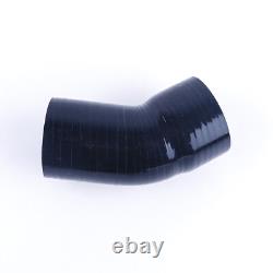 For 1999-2006 Audi TT 225HP 1.8T APX BAM BFV Silicone Intercooler Hose Kit Black