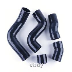 For Audi TT 225HP 1.8T 1999-2006 APX BAM BFV Black Silicone Turbo Boost Hose Kit