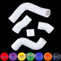 For Audi TT 225HP 1.8T 1999-2006 APX BAM BFV Silicone Intercooler Hose Kit White