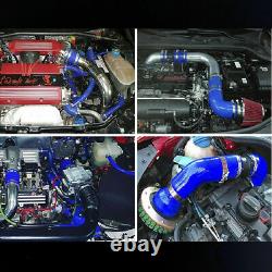 For Audi TT 225HP 1.8T 1999-2006 APX BAM BFV Silicone Intercooler Hoses Kit Blue