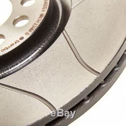 Front Performance High Carbon Grooved Brake Disc (Pair) 09.7880.75 Brembo Max