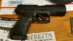 Great Kit! Beretta APX. 177 Caliber BB Gun Semi-Auto 3x Mags, 4x CO2, Holster