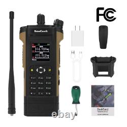 HAMGEEK APX-8000 12W Dual Band Radio Transceiver Walkie Talkie Dual PTT Mode lot