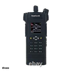 HAMGEEK APX-8000 12W Dual Band Radio Transceiver Walkie Talkie Kit Dual PTT +Mic