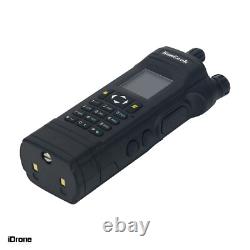 HAMGEEK APX-8000 12W Dual Band Radio Transceiver Walkie Talkie Kit Dual PTT +Mic