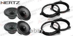 Hertz CPX165 2 Pair 6.5 Speaker Package With Speaker Adapters