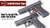 How To Install The Apex Action Enhancement Kits For Glock Pistols