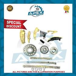 Jaguar Xe Xf 2.0 D Diesel Engine 204dt 204dtd Timing Chain Kit With Gears New