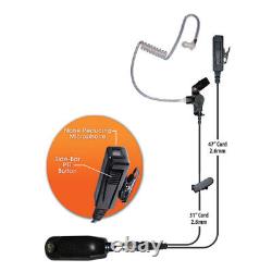 Klein Director 2-Wire Quick Disconnect Earpiece for Motorola APX XPR TRBO Radios