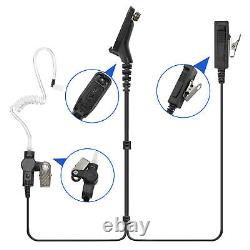 Lot 5 2-Wire Surveillance Earpiece For XPR6350 XPR6380 XPR6500 XPR6550 Radio