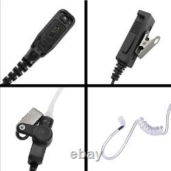Lot 5 2-Wire Surveillance Earpiece For XPR6350 XPR6380 XPR6500 XPR6550 Radio