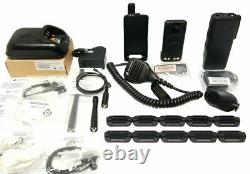 Motorola APX3000 P25 TDMA UHF Digital Two Way Radio Covert ADP AES Factory Tags