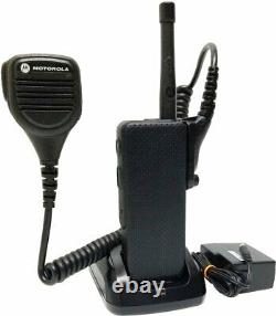 Motorola APX3000 P25 TDMA UHF Digital Two Way Radio Covert ADP AES Factory Tags