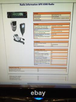 Motorola Apx6500 7/800mhz With New Accessories Radio Info On Pics