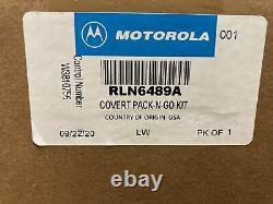Motorola RLN6489A Covert Pack-n-Go Kit Bluetooth Wireless APX