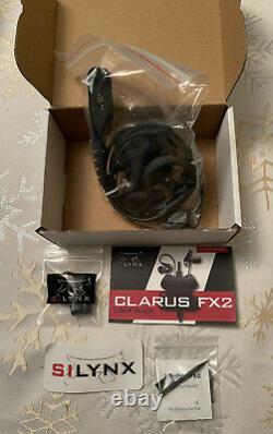 NEW NIB Silynx Communications CLARUS FX2 Headset Kit For Motorola APX/XPR