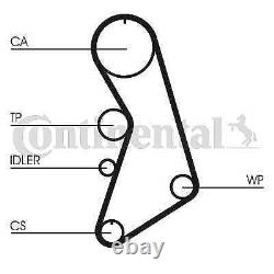 New Timing Belt Set For Audi Seat Skoda Vw A4 Avant 8d5 B5 Aeb Awt Ark Contitech