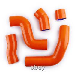 Orange Silicone Turbo Boost Hose Kit for Audi S3 TT Quattro 1.8T BAM APX 225 HP